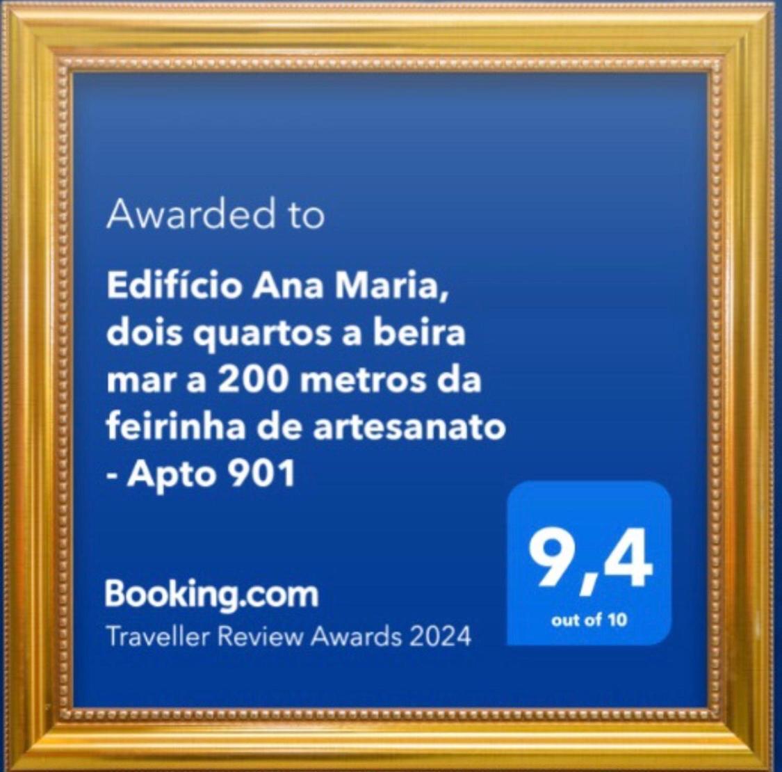 Apto 901 - Dois quartos à beira na praia de Pajuçara em Maceió com linda vista Exterior foto